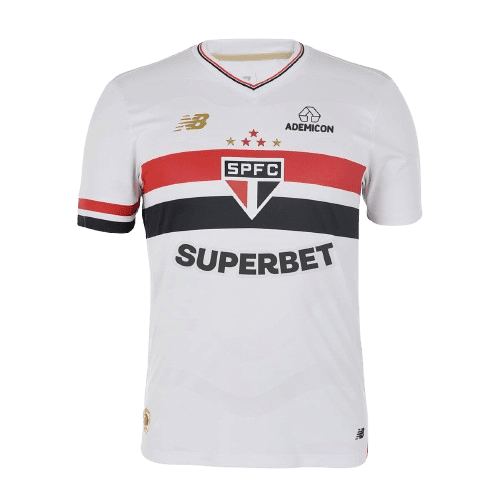 Camisa New Balance S�o Paulo I 2025 Jogador Masc