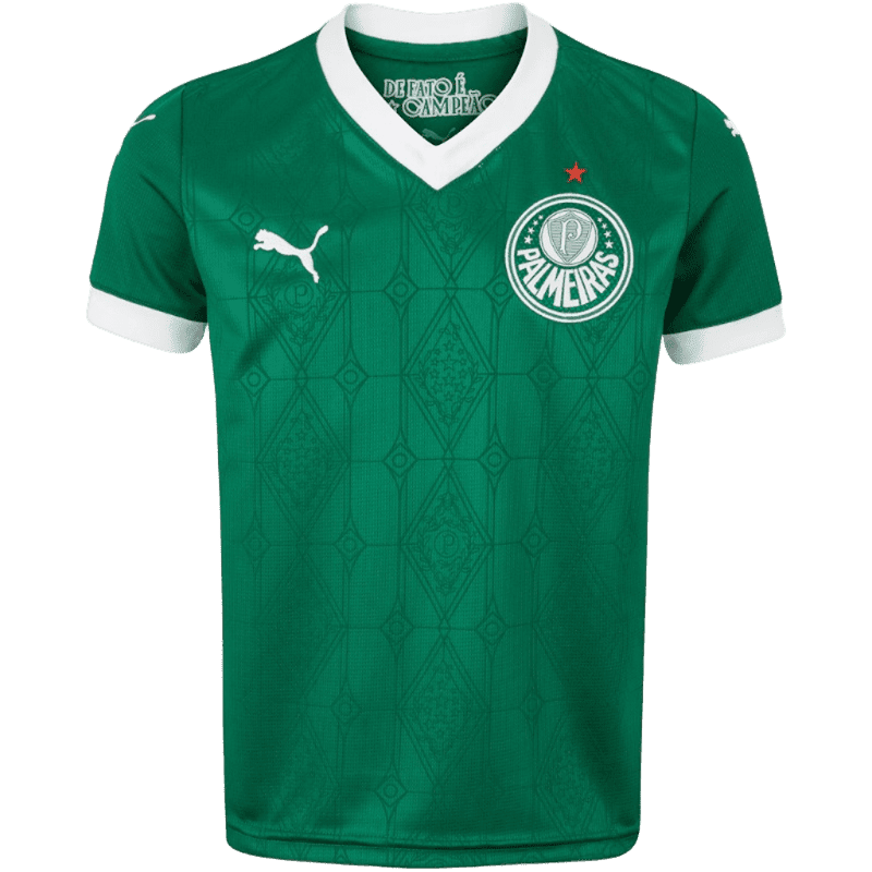 Camisa Puma Palmeiras I  2025 Oficial Infantil