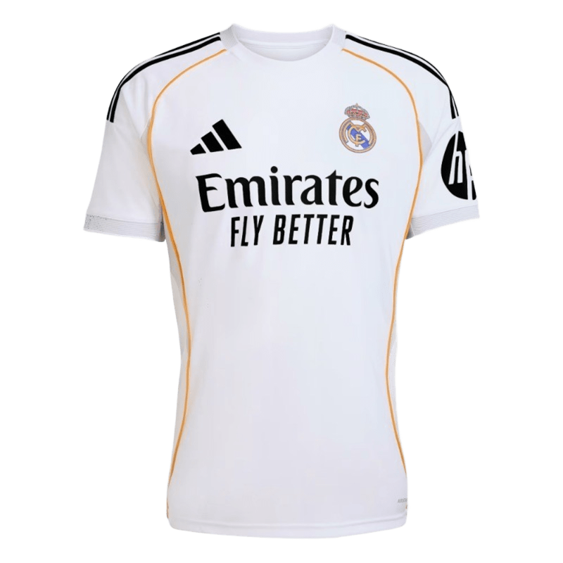 Camisa Adidas Real Madrid I 25/26 Oficial Adulto