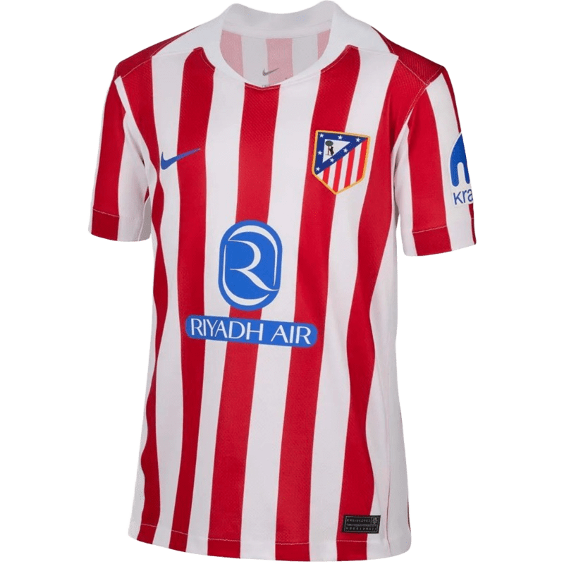 Camisa Nike Atletico de Madrid I 2025/26 Oficial Infantil