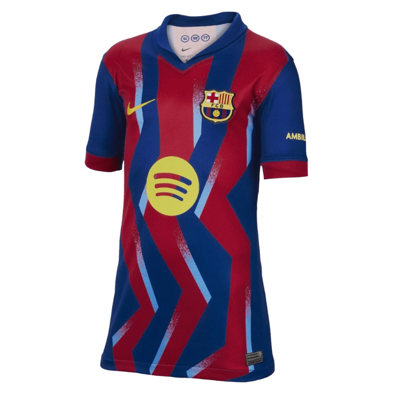 Camisa Nike FC Barcelona IV 2025 26 Infantil