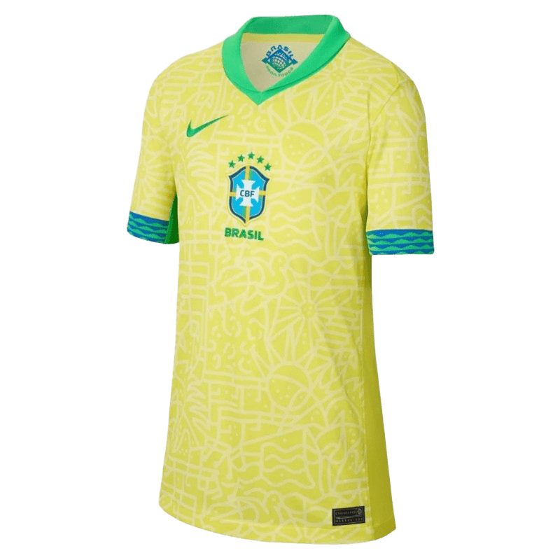 Camisa Nike Brasil I 2024/25 Torcedor Pro Infantil