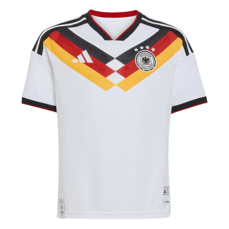 Camisa Adidas Alemanha I 26/27 Oficial Infantil