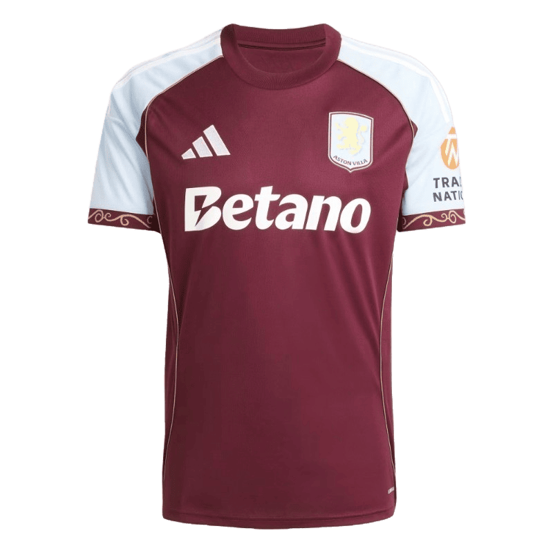 Camisa Adidas Aston Villa I 25/26 Oficial Adulto