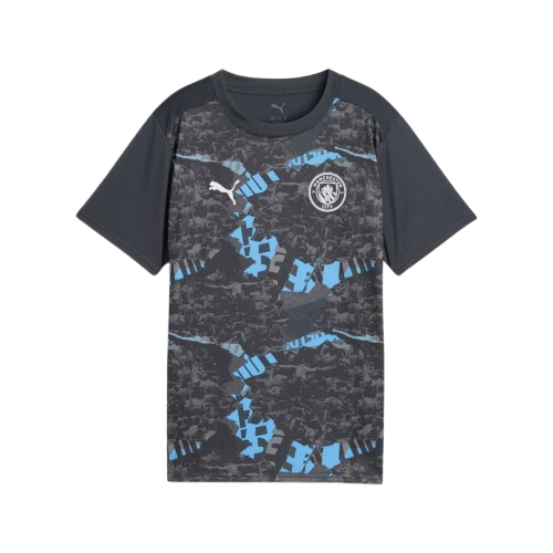 Camisa Manchester City Pr�-Jogo Infantil Puma
