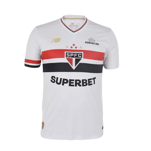 Camisa New Balance S�o paulo I 2025 Oficial Adulto
