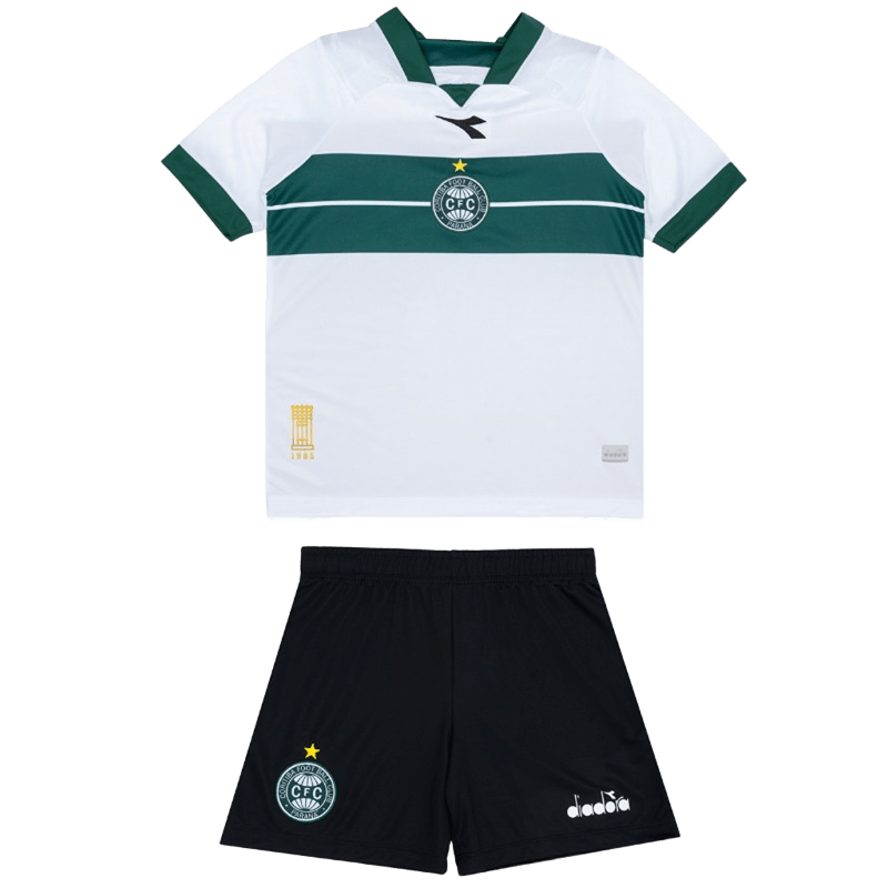 Kit Diadora Coritiba I 2025 Oficial Infantil