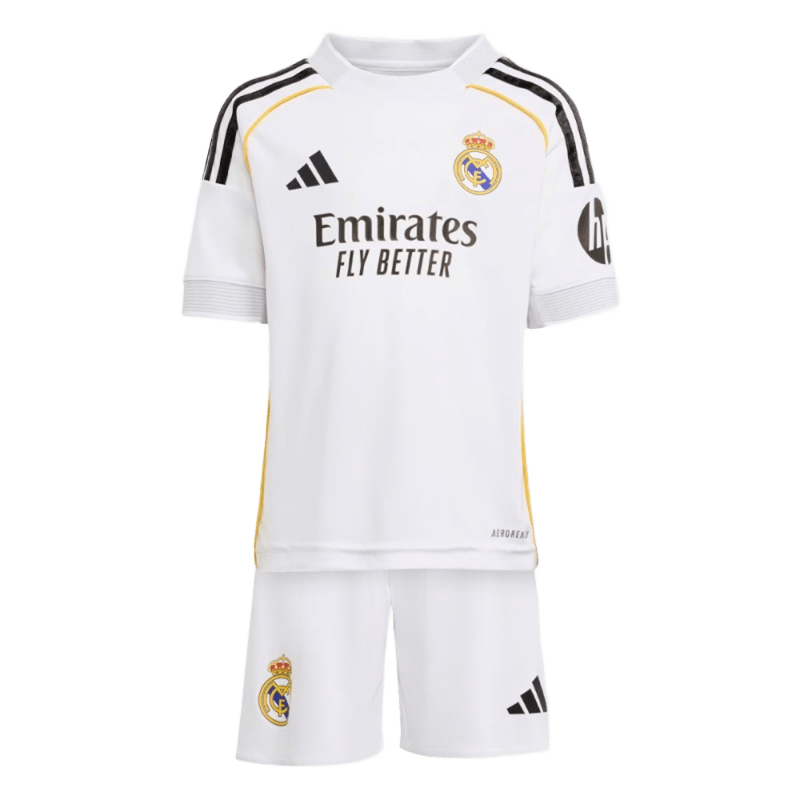 Kit Infantil Real Madrid I 25/26 Oficial